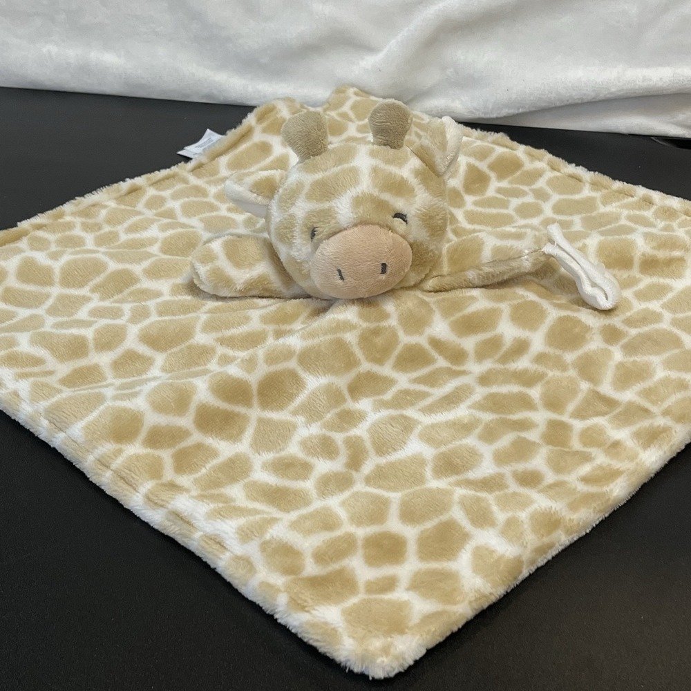 Carters Giraffe Plush Lovey Security Blanket Pacifier Clip Hook and Loop 2020